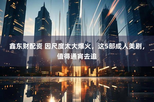 鑫东财配资 因尺度太大爆火，这5部成人美剧，值得通宵去追