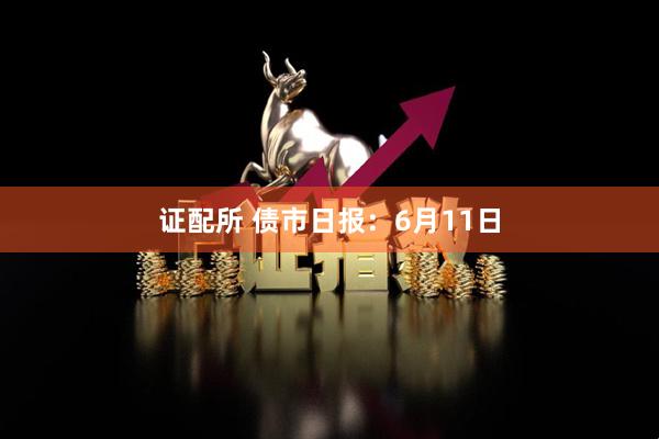 证配所 债市日报：6月11日