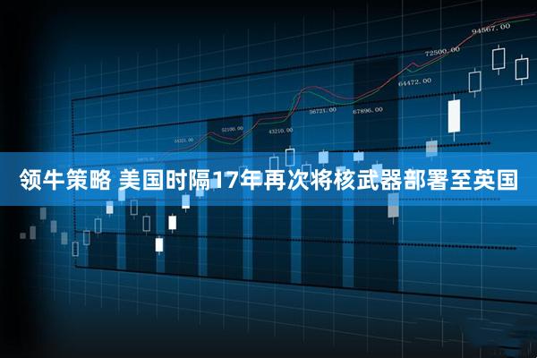 领牛策略 美国时隔17年再次将核武器部署至英国