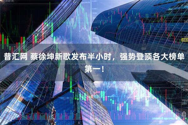 普汇网 蔡徐坤新歌发布半小时，强势登顶各大榜单第一！