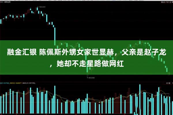 融金汇银 陈佩斯外甥女家世显赫，父亲是赵子龙，她却不走星路做网红