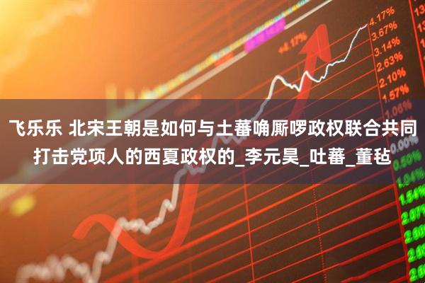 飞乐乐 北宋王朝是如何与土蕃唃厮啰政权联合共同打击党项人的西夏政权的_李元昊_吐蕃_董毡